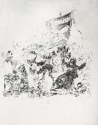 Drawing for plate 190 Francisco Goya